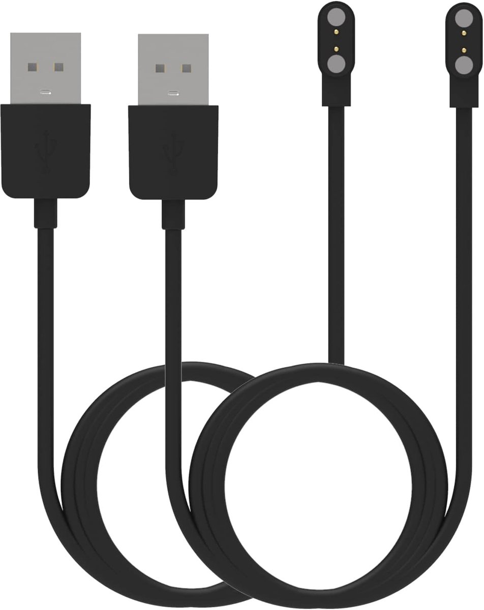Oplaadkabel Helm - USB Adapter - Fietshelm Opladen - Snel Stabiele Lading - 1 Meter - Zwart