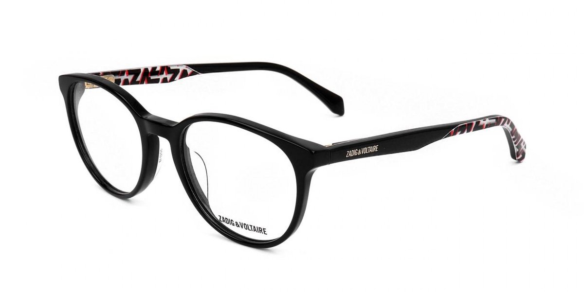 Zadig & Voltaire VZV300 Shiny black 50/18/135 WOMAN Brilmonturen