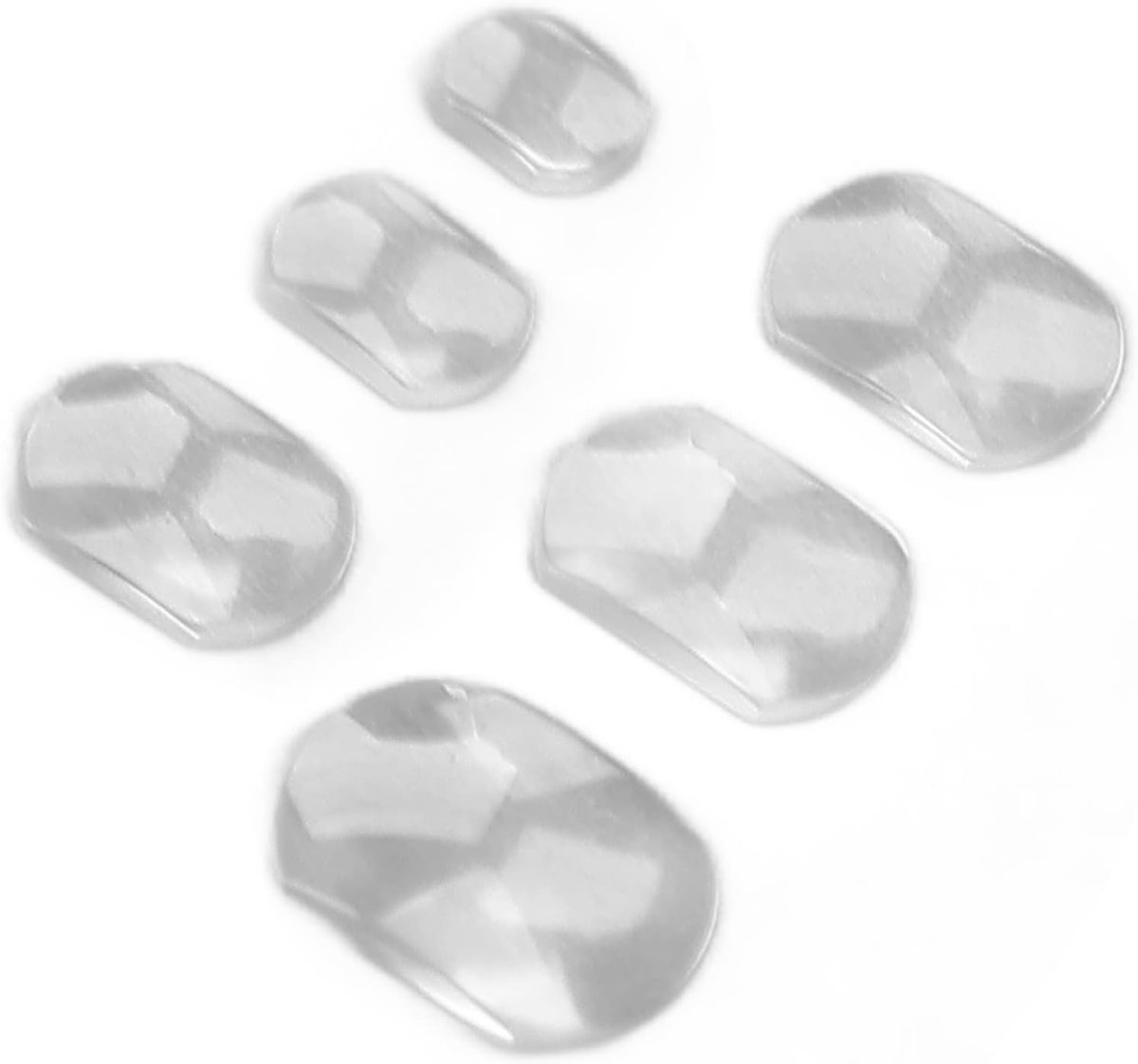 Horloge Vergrootglazen - Reparatie Hulpmiddelen - Precisie Werk - Set van Zes - Diverse Maten