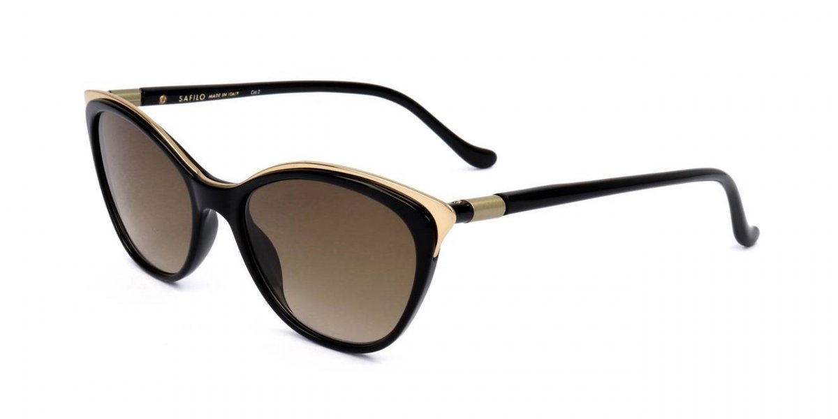 Safilo CIGLIA 01/S Black gold 53/17/140 WOMAN Zonnebrillen
