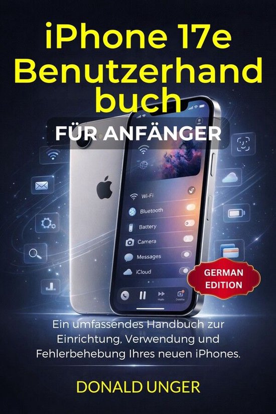 iPhone 17e Benutzerhandbuch für Anfänger - cover