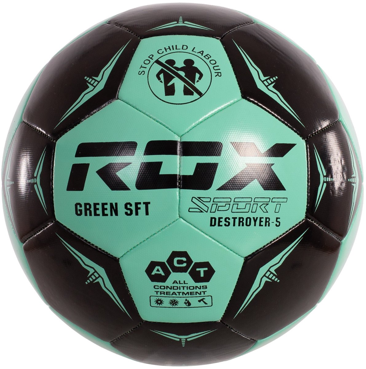 Voetbalbal Rox Destroyer maat 5 Verde Sft FÚTBOL 11