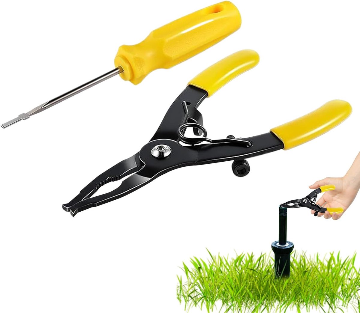 Verstelgereedschap Sprinkler - Reparatieschroevendraaier - Gazononderhoud - Ergonomisch Handvat - 17 x 9 x 3 cm - Enkel