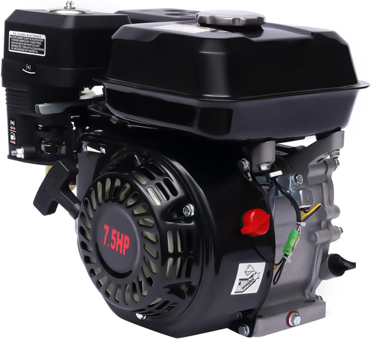 Draagbare Generator - Mobiele Stroombron - Noodstroomvoorziening - Hoge Prestaties - 5100 Watt - Zwart