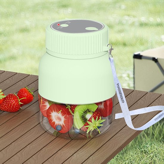 Sapcentrifuge,Groentepersmachines - Sapmachine Sapcentrifuge - Juicer Cup Draadloze, oplaadbare sapmachine, 800 ml sapmixer voor fruit en groenten van Merkloos — afbeelding 4