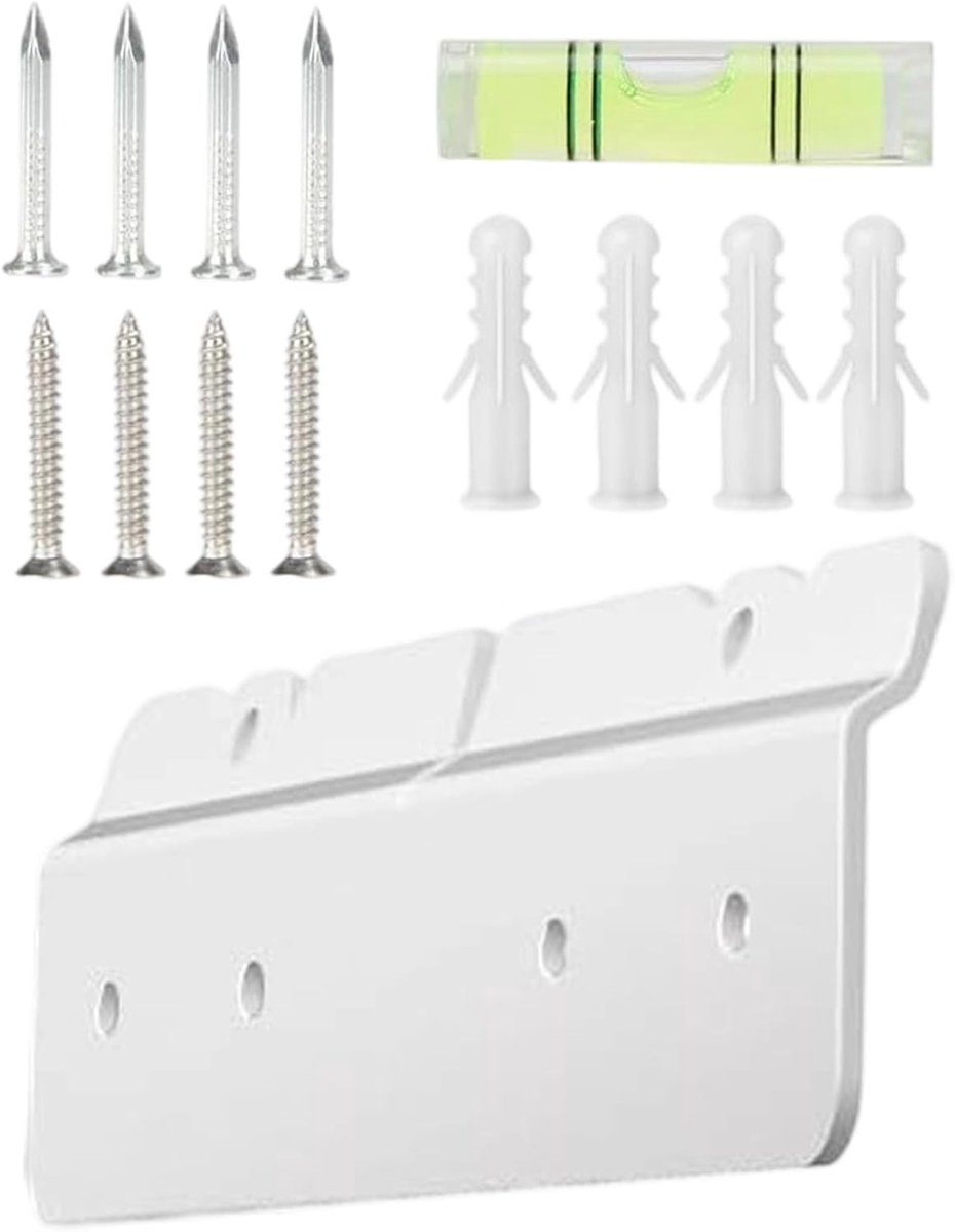 Kalender Wandhouder - Digitale Houder Organizer - Keuken Woonkamer - Boorvrij Metaal - 17x5cm