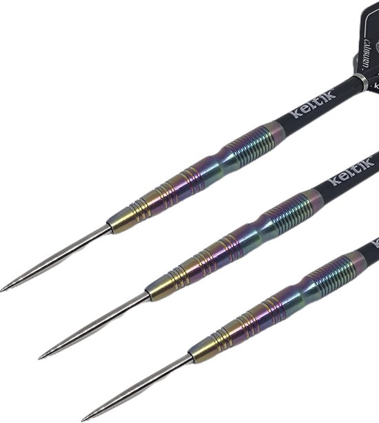 Steeldartpijlen Keltik Darian 23g Rainbow â€“ 90% Tungsten van Merkloos — afbeelding 5