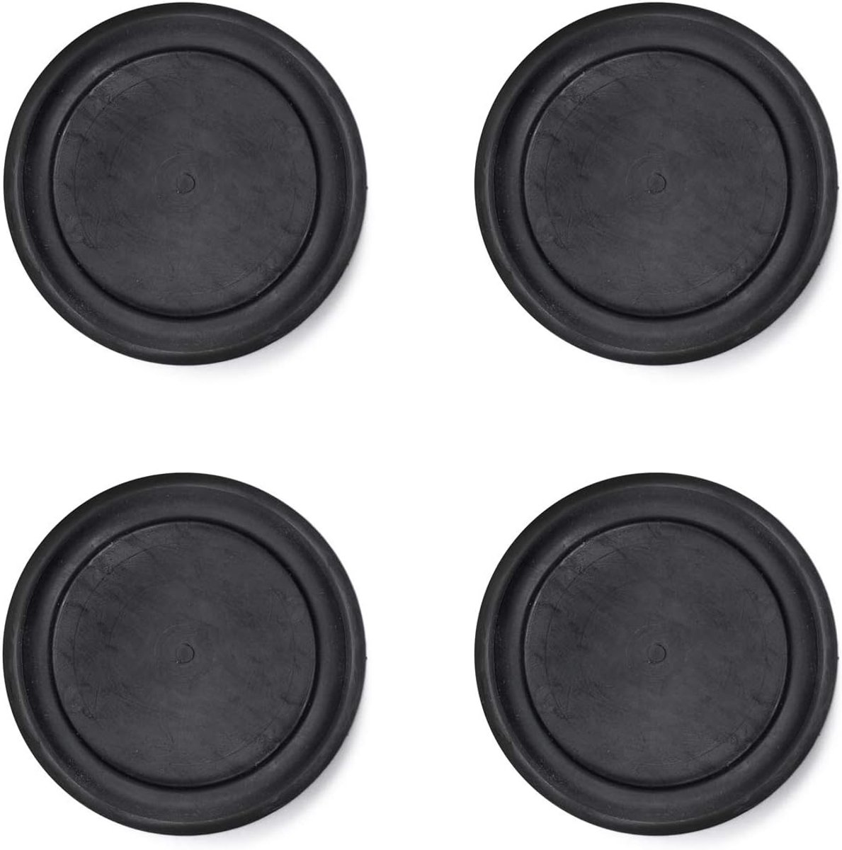 Trillingsdempers voor Wasmachine - Antislip Rubber Voetjes Zwart 4 Stuks