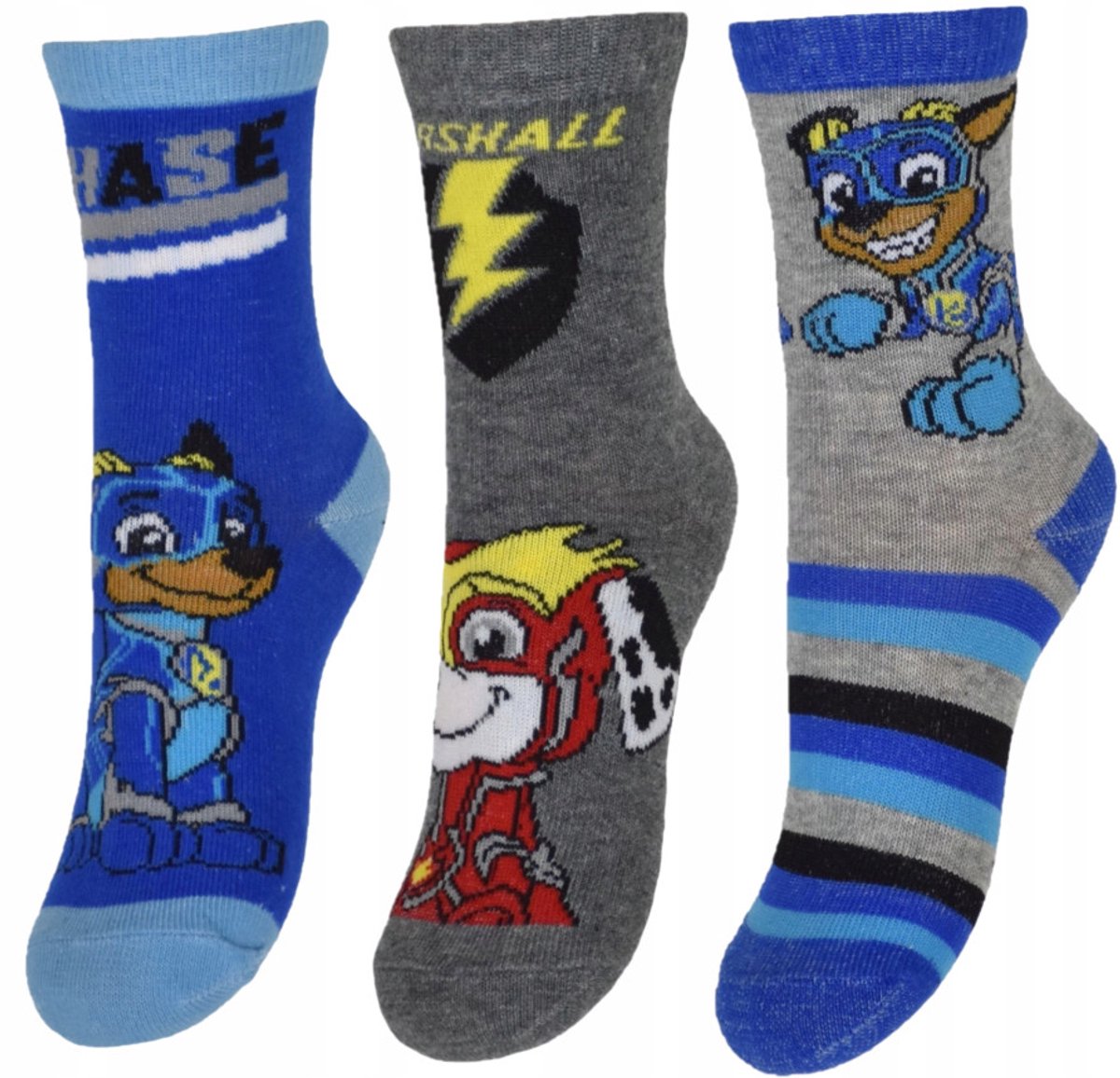 Paw Patrol sokken - jongens -3 paar - maat 27/30