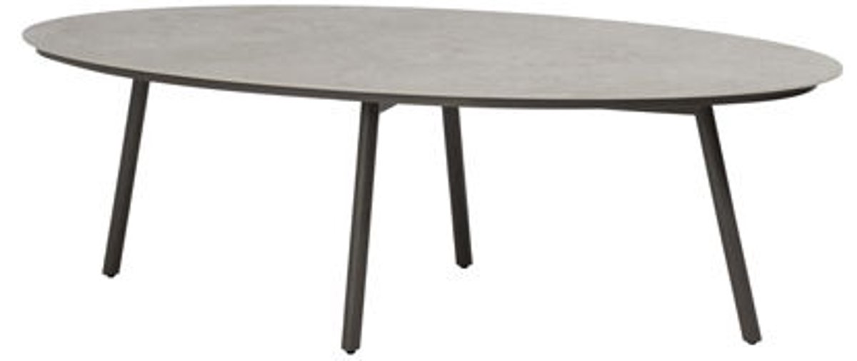 Taste - Salute low dining tafel terre keramiek 220x105x69 cm