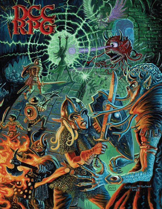 Dungeon Crawl Classics Core Rulebook - William McAusland Cov ... - cover