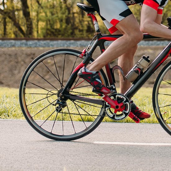 2-Pack Zwarte MTB Frame Bescherming Lichtgewicht Duurzaam Kettingbeschermer Antislip voor Mountainbike Wielrennen Touring Avontuurlijke Fiets van Merkloos	 — afbeelding 3