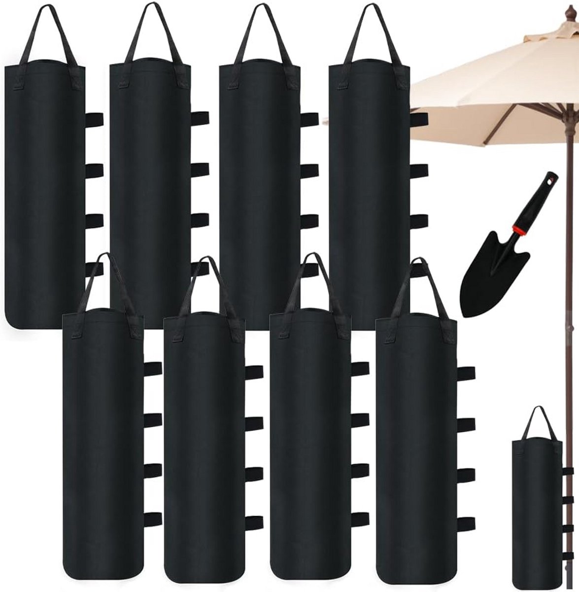 Set van 8 Zware Zandzakken voor Tent, Partytent en Parasol - Waterdicht Contragewicht