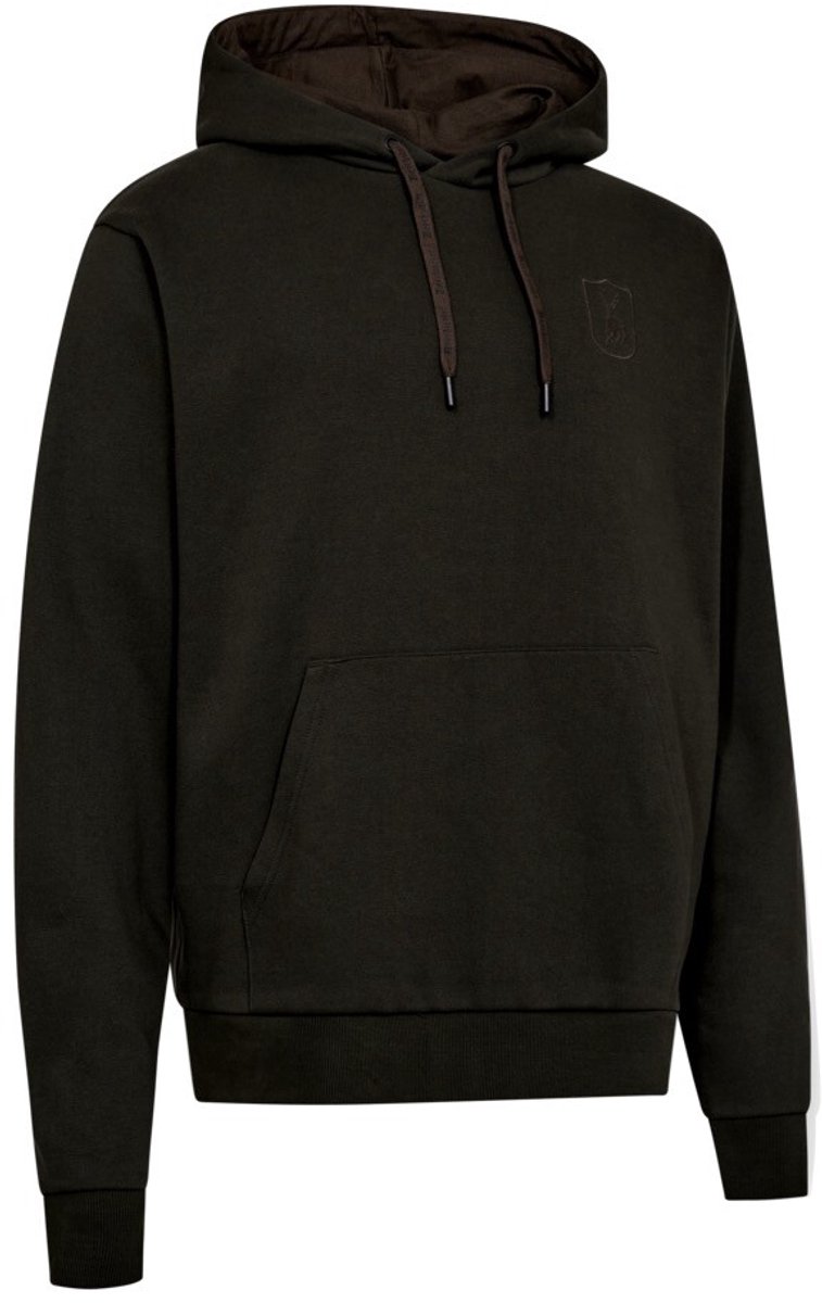 Deerhunter logo hoodie Forest amber outdoortrui warme trui Scandinavische trui 2XL Bruin