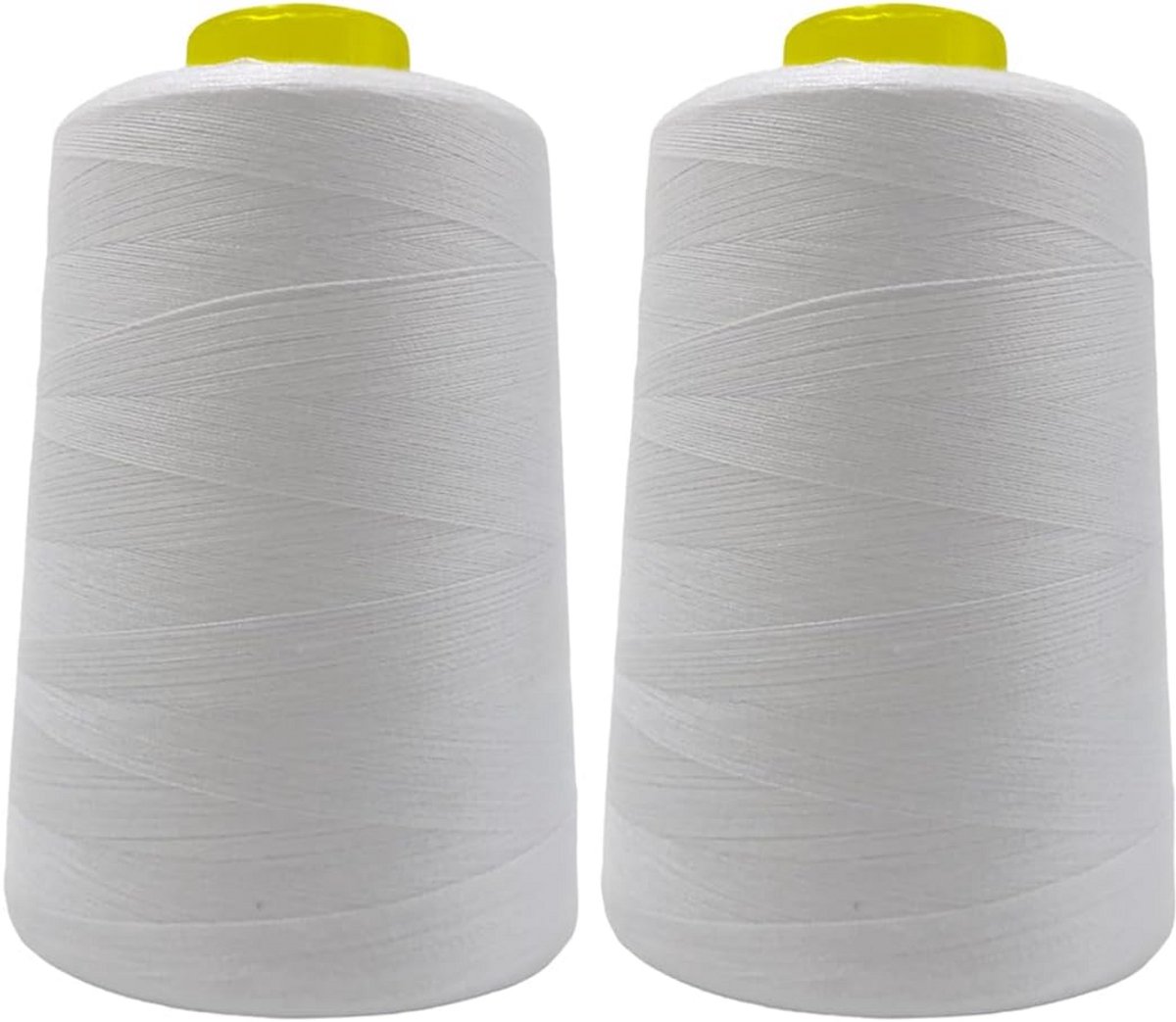 2 Extra Sterke Polyester Naaigaren Spoelen van 4500 Meter voor Naaimachine en Handwerk