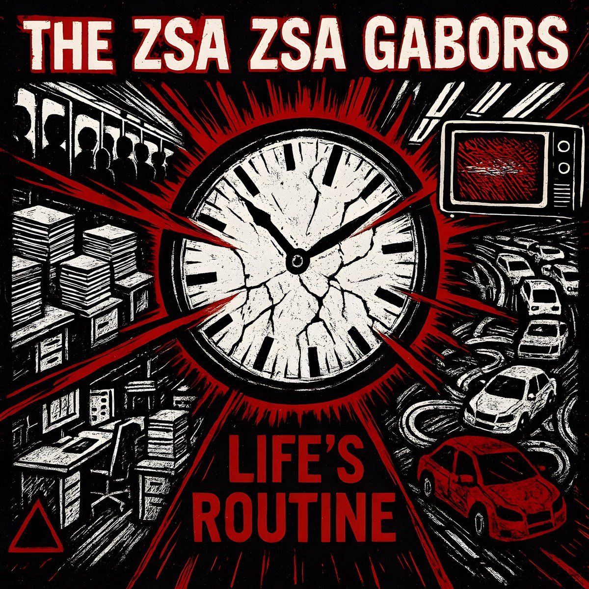 The Zsa Zsa Gabor's - Life's Routine (LP)