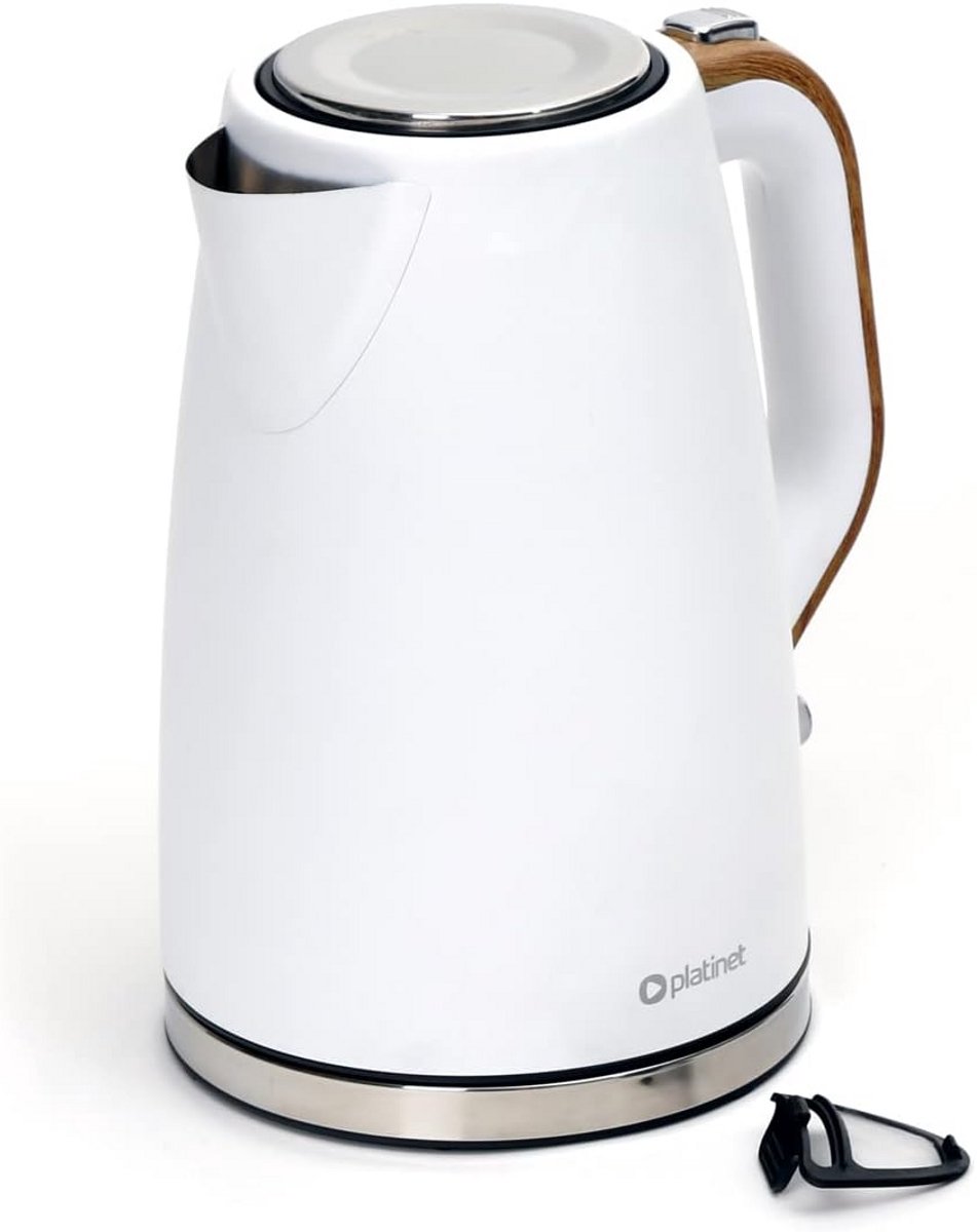 Snelle Waterkoker 1.7 Liter Wit - Kook Water in Minuten