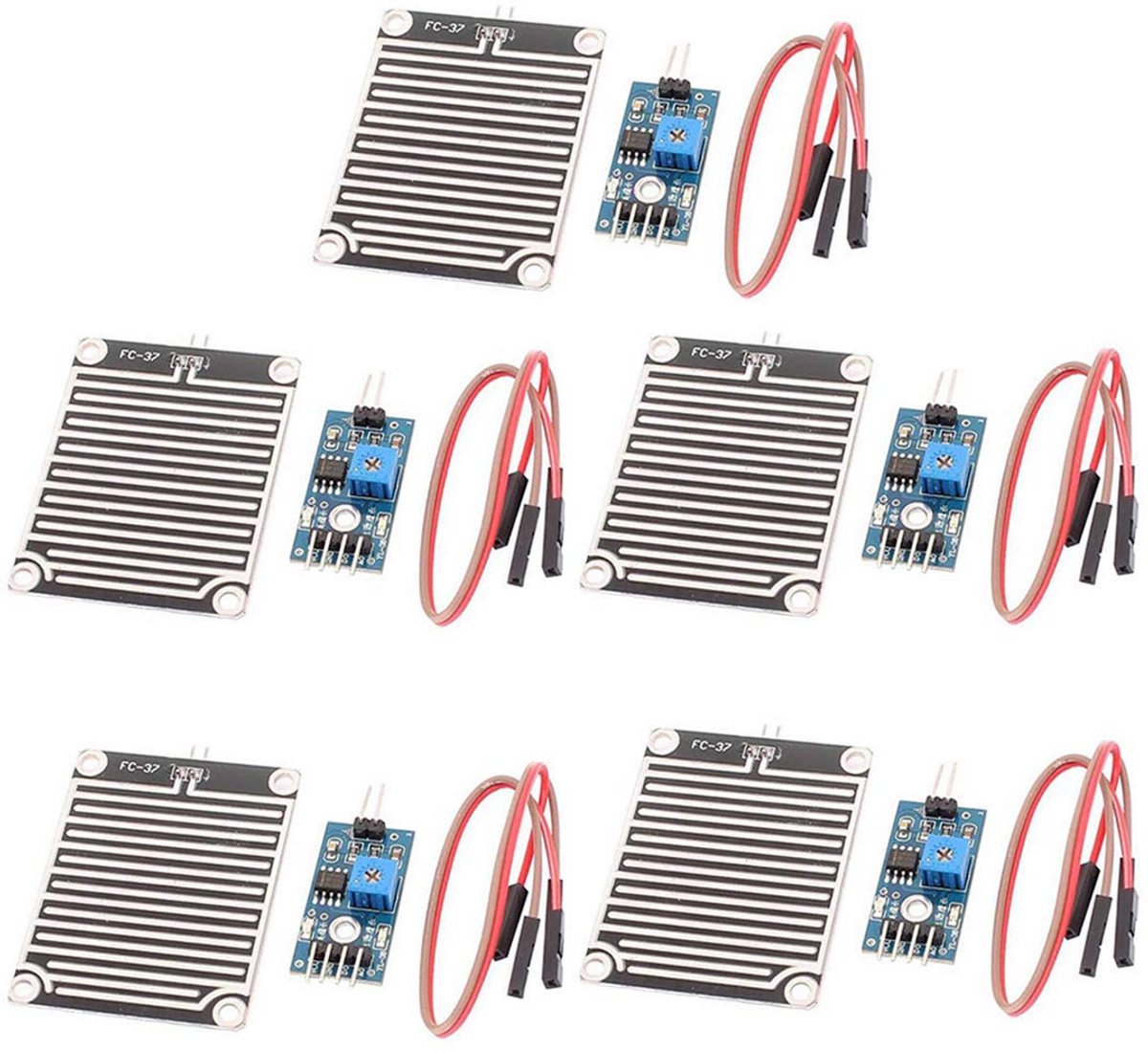 Regendruppels Vochtigheidssensor Module voor Arduino Weersdetectie