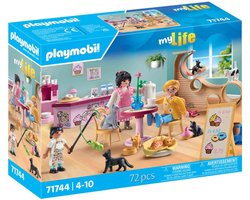 PLAYMOBIL My Life Kattencafé 71744