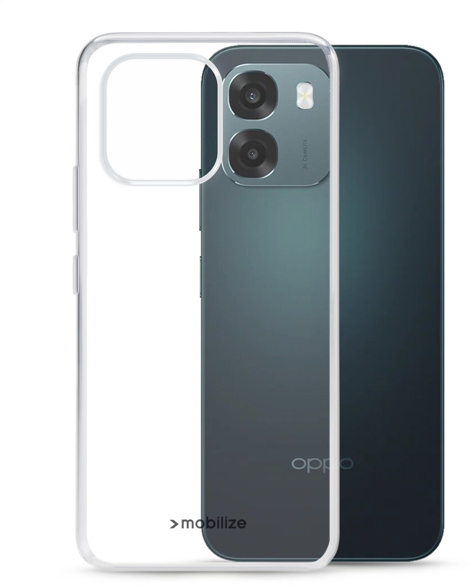 Mobilize Doorzichtig Hoesje geschikt voor OPPO A6 Telefoonhoesje Flexibel TPU | Mobilize Gelly Case Backcover | Doorzichtig Telefoonhoesje A6 | A6 Case | Back Cover - Transparant