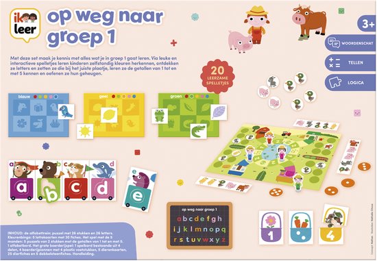 Jumbo - Ik Leer - Op Weg Naar Groep 1 - Educatief spel - Vanaf 3 jaar