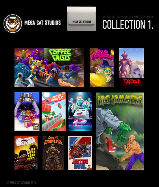 Blaze Evercade Mega Cat Studio Collection 1 Multilingue