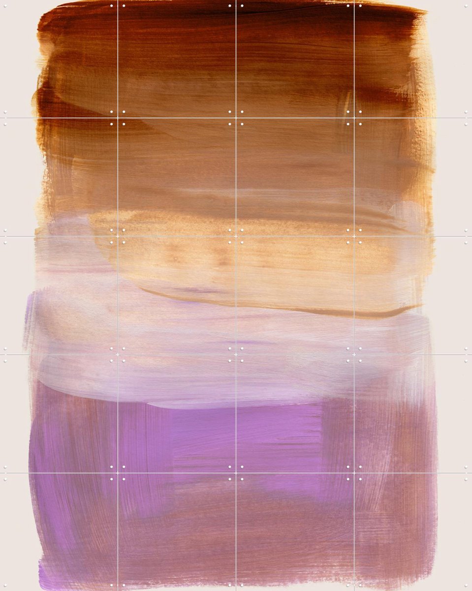 IXXI Abstract Brush Strokes 185, Mareike Böhmer - 80 x 100 cm - Gratis ophangtool - Grote wanddecoratie en posters - Kwaststreken, Abstract, Abstract
