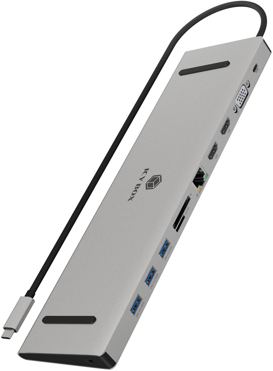 ICY BOX IB-DK2106a-CPD USB-C Docking Station