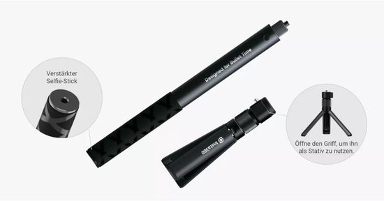 360 Camera Accessoires Bullet Time Bundel Selfiestick & Statief | bol