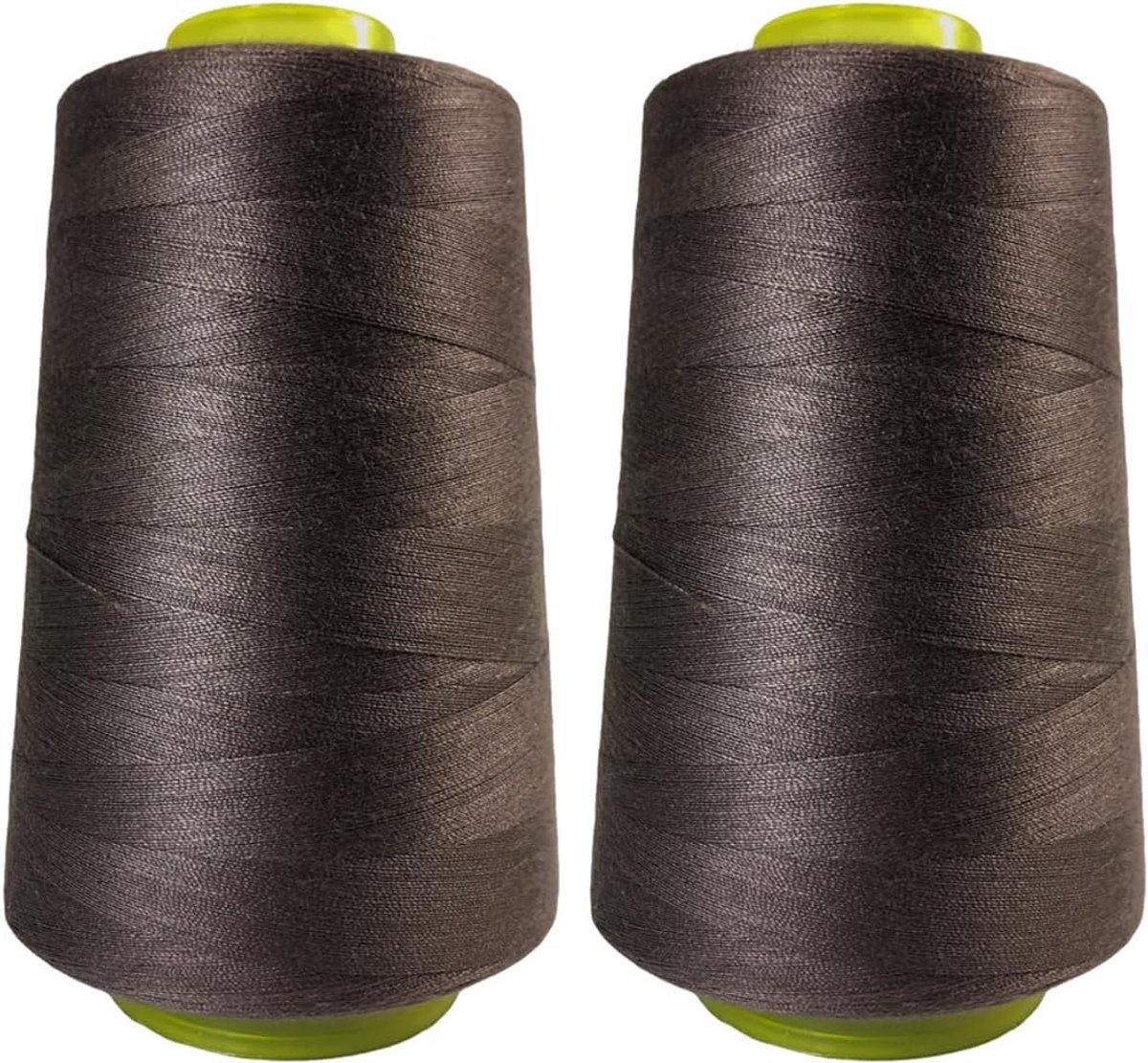 2 Grote Spoelen Duurzaam Polyester Naaigaren voor Naaimachine en Handwerk