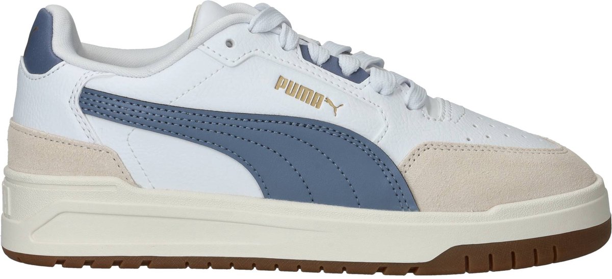 Puma Shuffle Downtown Lo Sneakers Jongens Wit