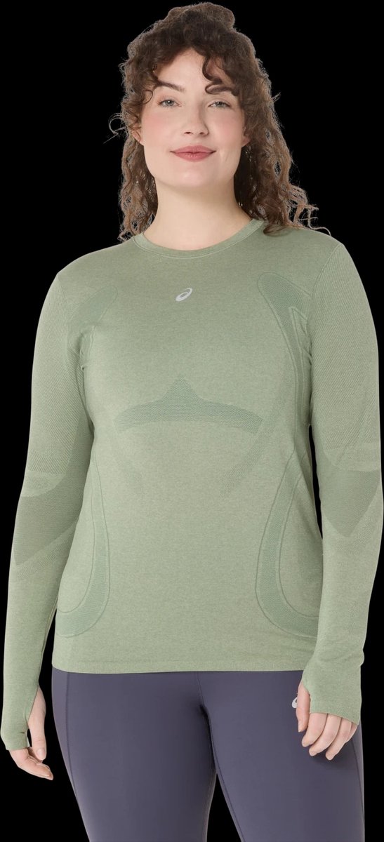 Road Seamless SS Top Blauw