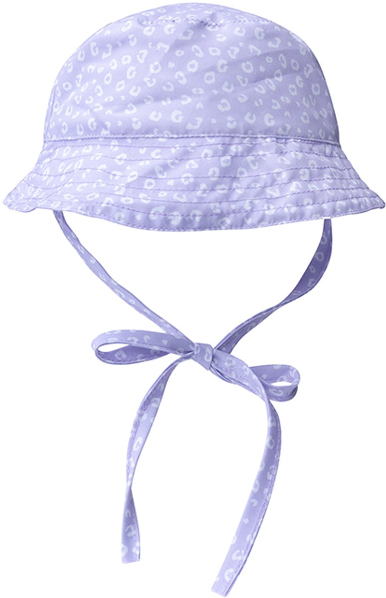 Swim Essentials - zonnehoedje - 0-8 jaar - lila - Luipaardprint