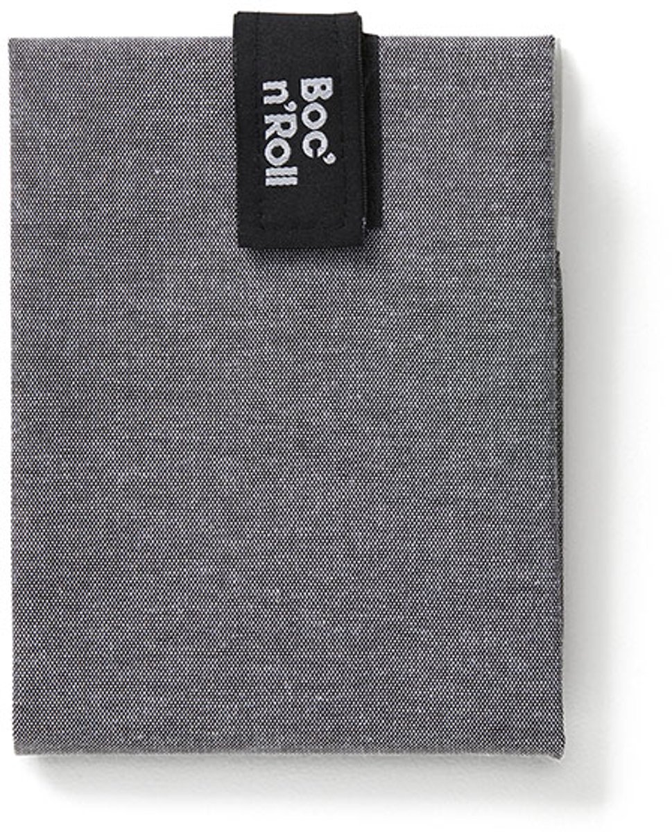 Roll eat herbruikbaar boterhamzakje Boc and Roll - Grey
