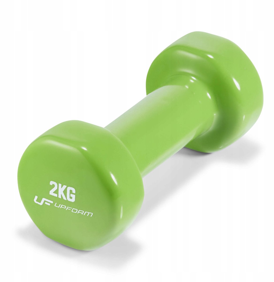 Marbo Sport - Dumbbell UpForm - Dumbbells - Vinyl halter - 2 kg - Groen - Voor fitness, aerobics en thuisgym en Home Gym