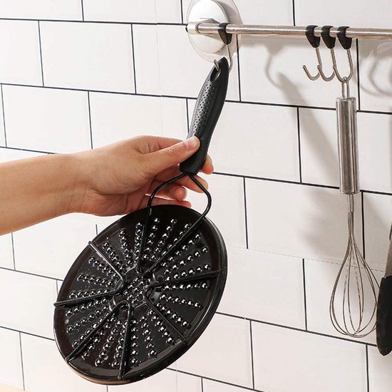 Geëmailleerde Warmhoudplaat voor Gaskookplaten – Gietijzeren Onderzetter voor Moka Pot en Kleine Pannen — afbeelding 3