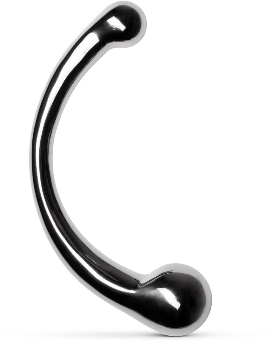 Sinner Gear Unbendable Sinner - The Curvey G-Spot Metalen Dildo