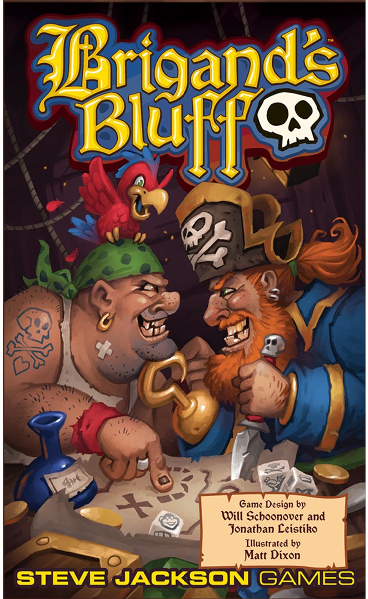 Brigand's Bluff - Dobbelspel - Engels - Steve Jackson Games
