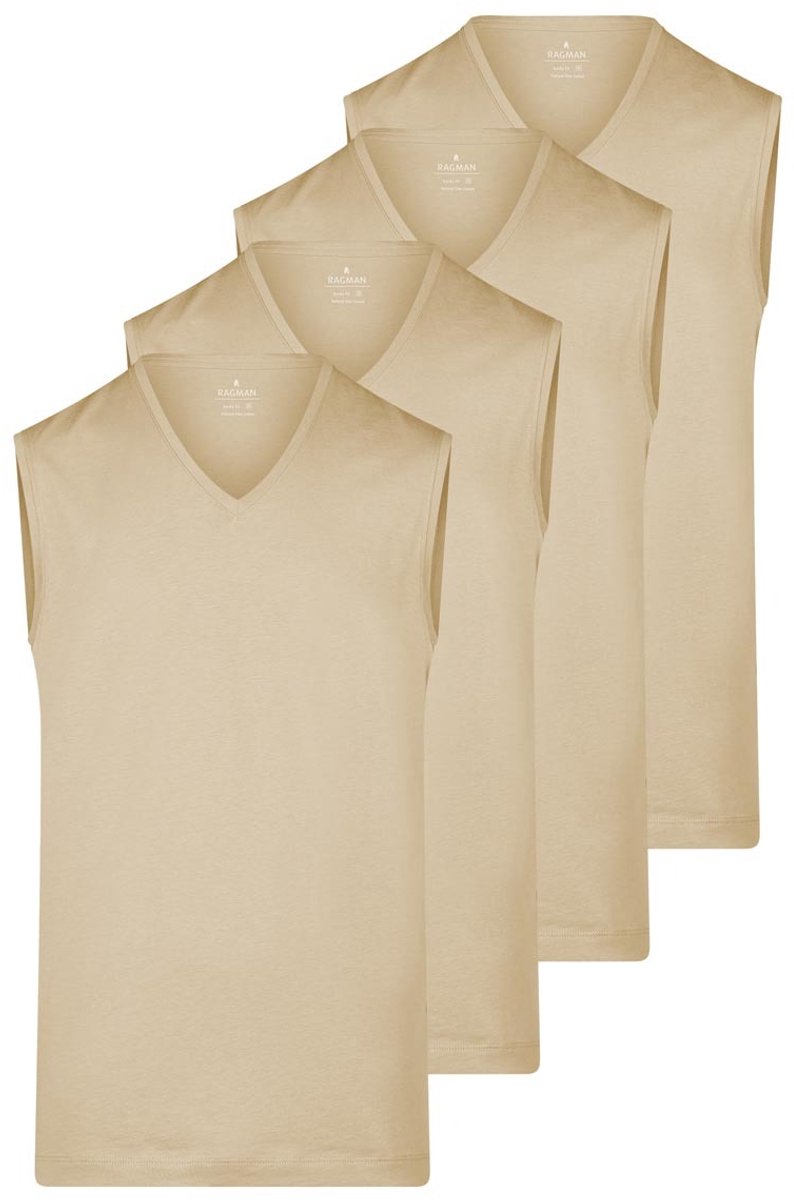 RAGMAN Heren onderhemd 4 pack Basic