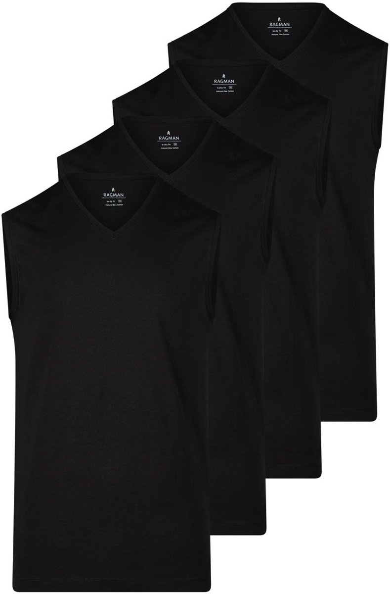 RAGMAN Heren onderhemd 4 pack Basic