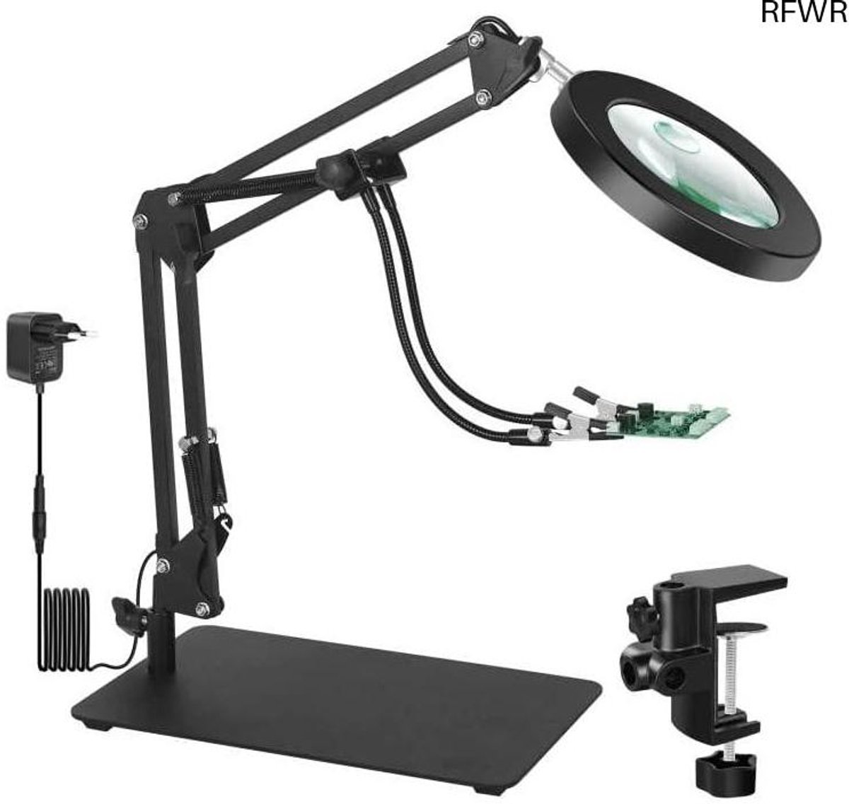 Vergrootglas met Verlichting - Loeplamp - Vergrootspiegel Led - Precisie