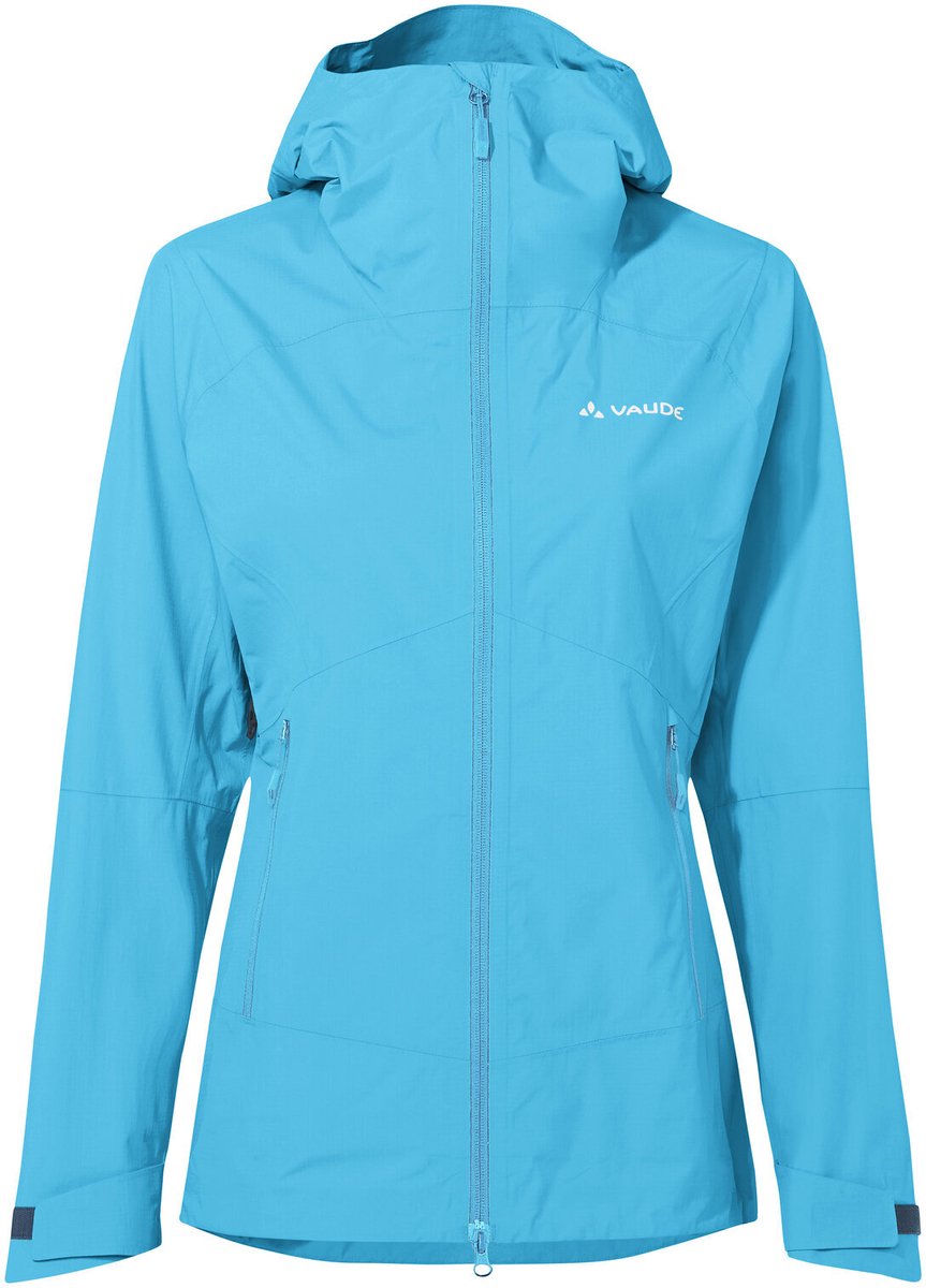 VAUDE Simony 2.5L Jas V, Hardshell Jas, Dames Outdoor Sportjassen, Waterdicht, Winddicht, Hardshell, met capuchon, Gewone pasvorm