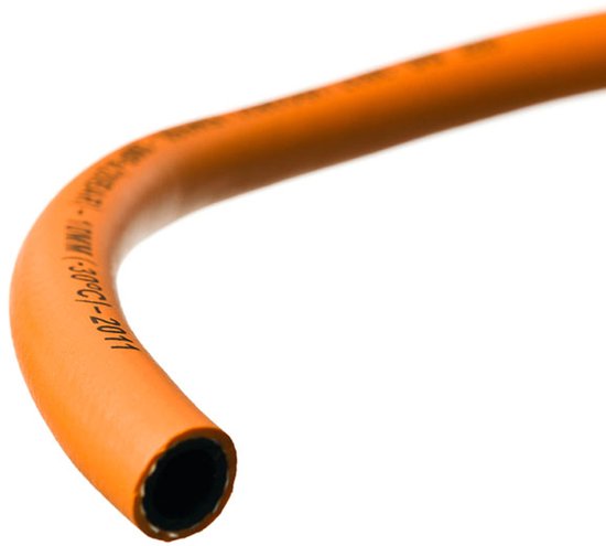 Rubbermagazijn - Propaanslang - Oranje - DN=10mm - Lengte = 5 meter -Flexibele gasslangen van Merkloos — afbeelding 5