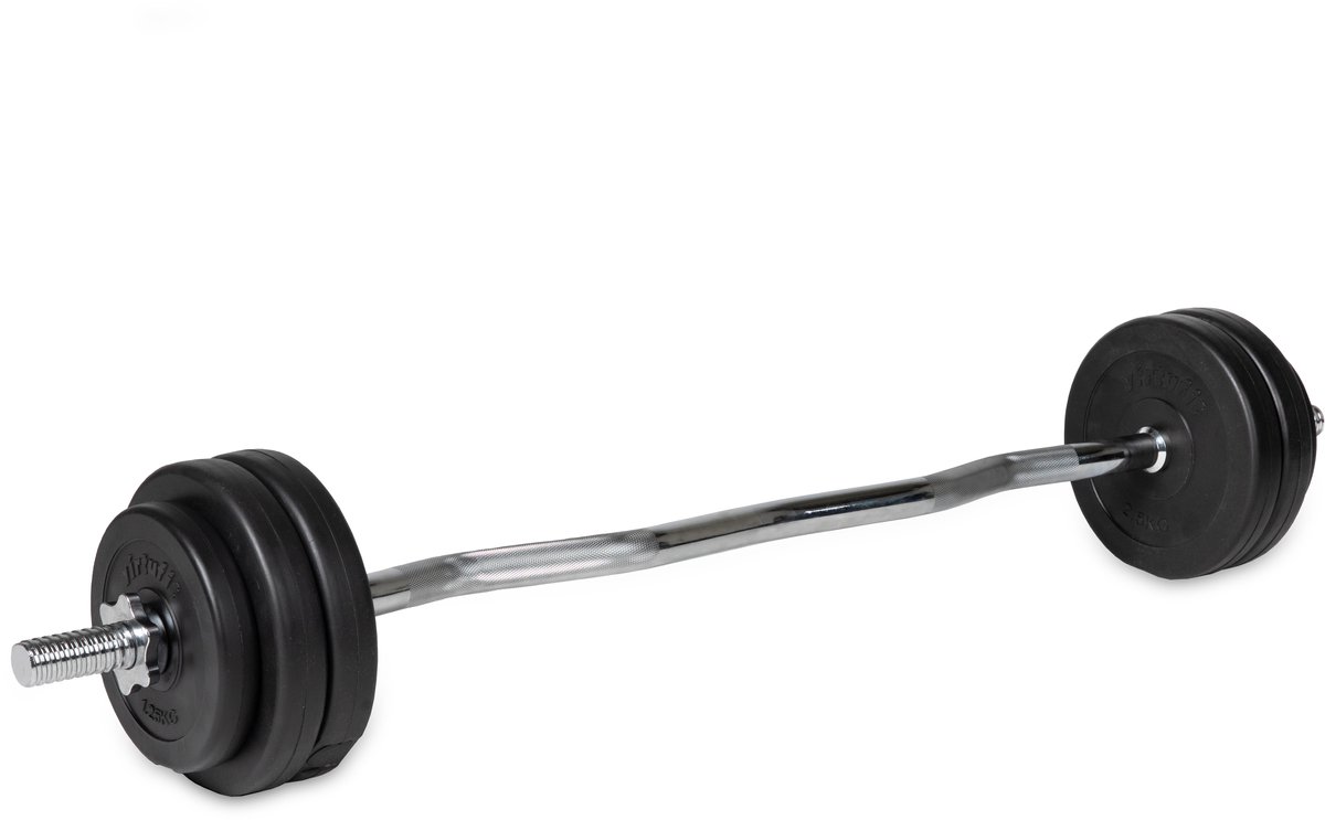 VirtuFit Vinyl EZ-Curl Set - Halterset - 20 kg