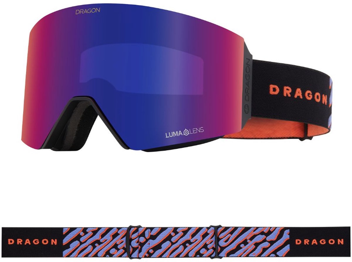 Dragon Alliance RVX MAG OTG Skibril - Heatwave/Solace IR & Violet