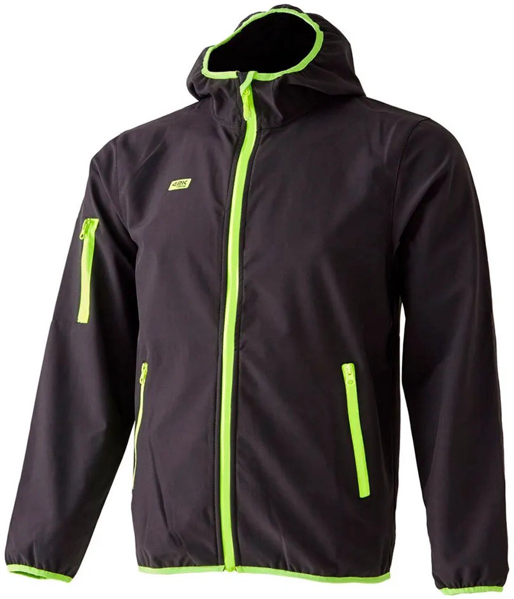 42k Running Softshell Jas Zwart S Vrouw