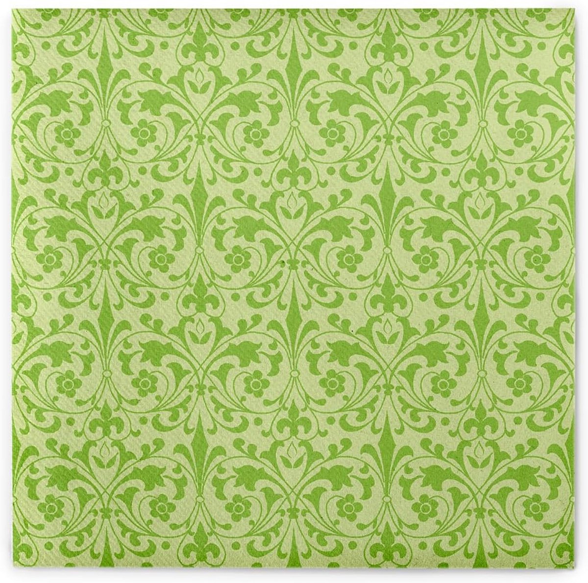 Airlaid Tafelservetten 40x40 cm Pistache Kleur voor Feest en Horeca - 50 Stuks