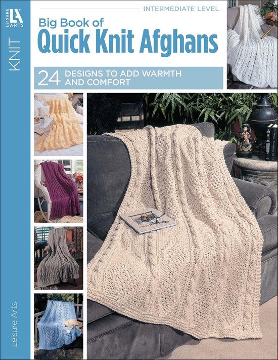 Big Book of Quick Knit Afghans - cover
