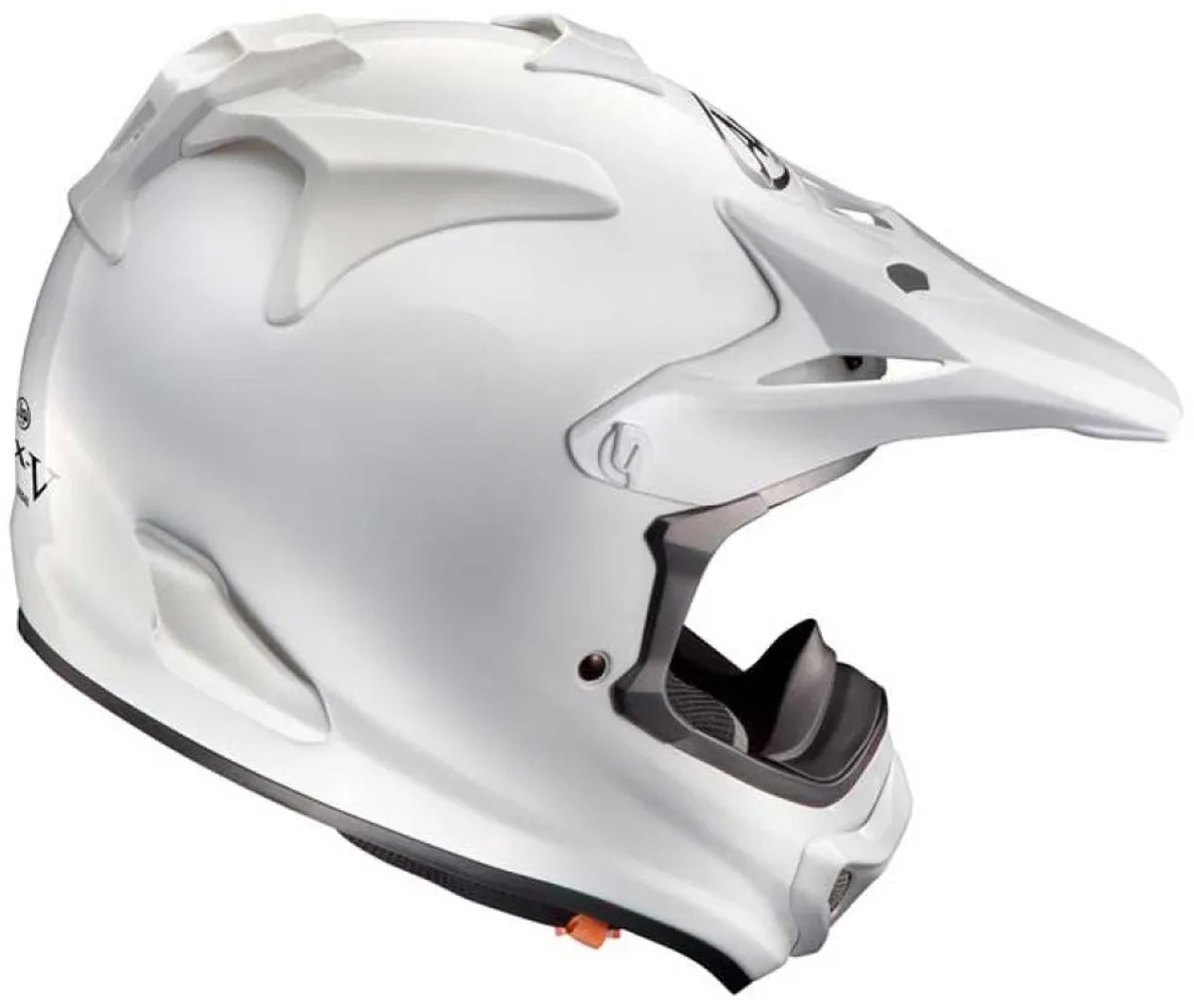 Arai MX-V EVO Solid Wit Crosshelm - Helm – foto 2