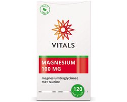 Vitals - Magnesium 100mg - 2 x 120 tabletten - Voordeelverpakking